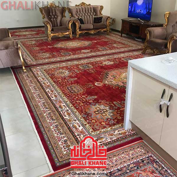 فرش شاهکار نوین ستاره کویر یزد 700 شانه