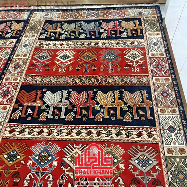 فرش ستاره کویر یزد کلکسیون شاهسون کد SH-B056-8851