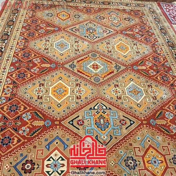 گلیم فرش ستاره کویر یزد 