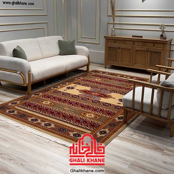 گلیم فرش فانتزی کویر یزد