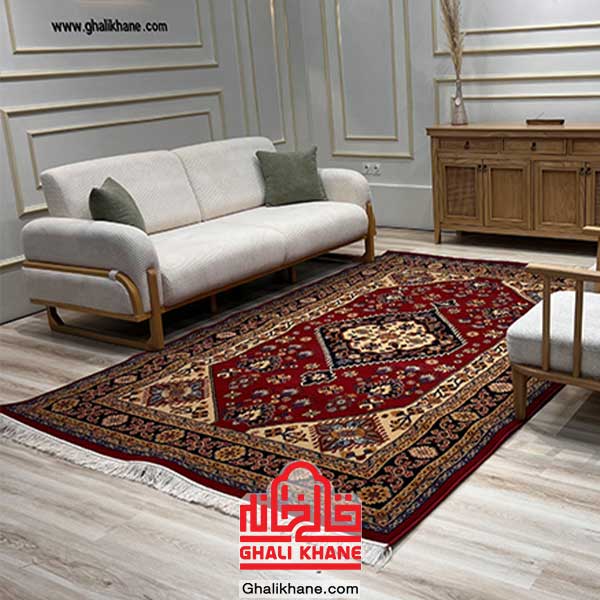 گلیم فرش طرح شاهسون