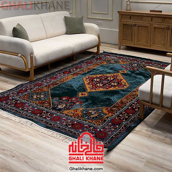 گلیم فرش طرح دستبافت 