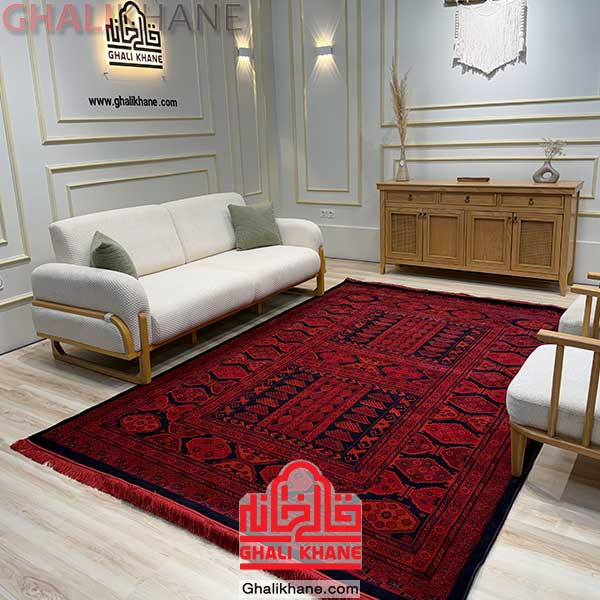 مدل 203 رنگ لاکسی فرش هیوا