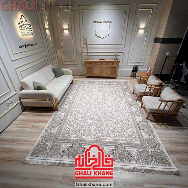 فرش نگین مشهد طرح افشان کرم
