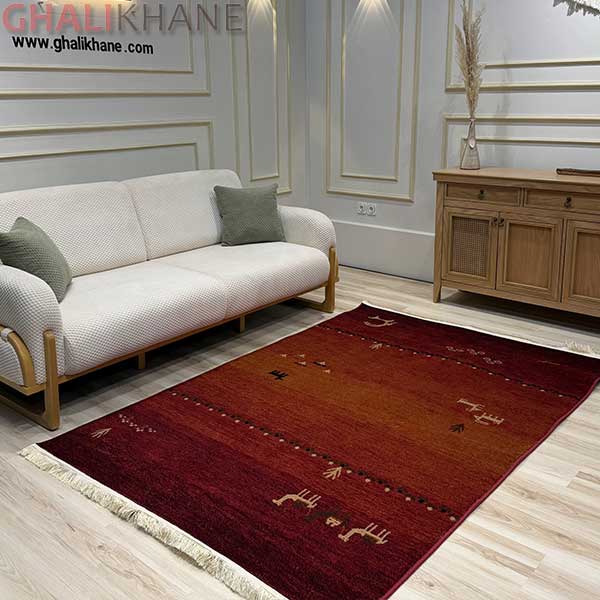  گلیم فرش سهند کلکسیون جیران کد 826  لاکی