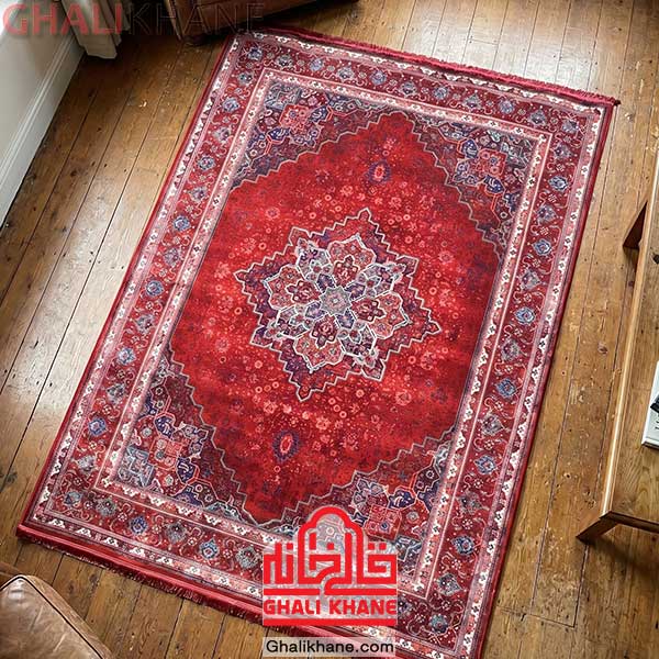 فرش آوانگارد هریس لاکی سبز