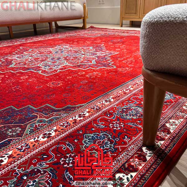 فرش ماشینی طرح هریس لاکی 1200 شانه