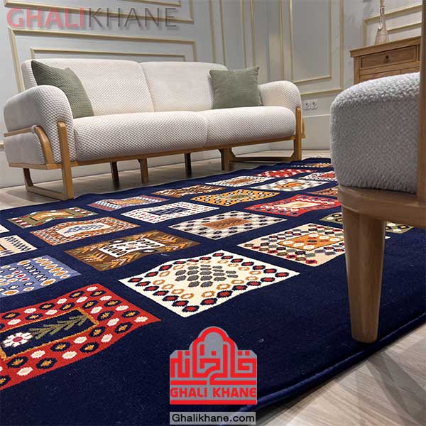 گلیم فرش ماشینی