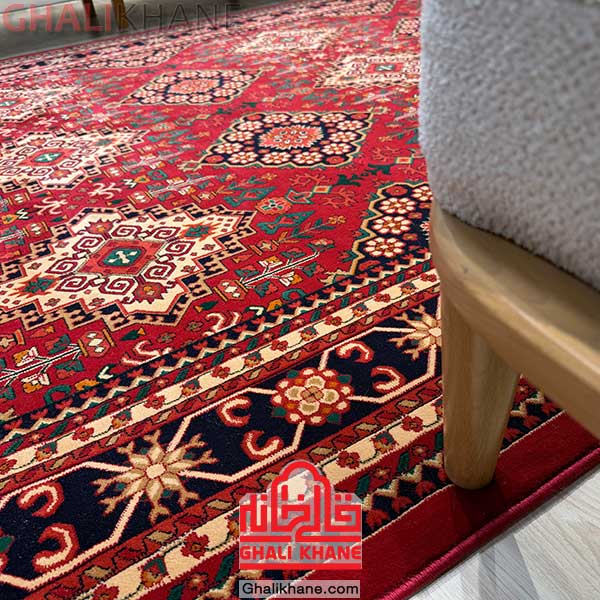 فرش طرح اناری لاکی برند هیوا