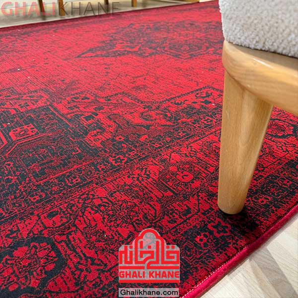 کلکسیون لاکی فرش هیوا طرح هریس روناسی