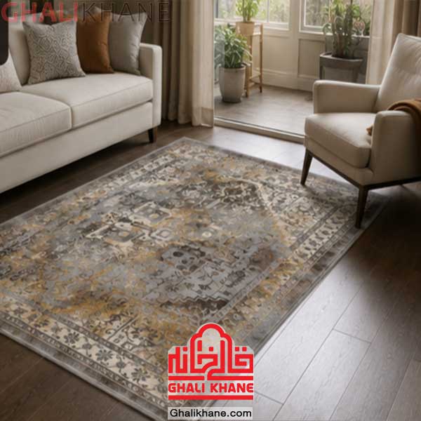  فرش ساوین کد 4116 مناسب اتاق خواب