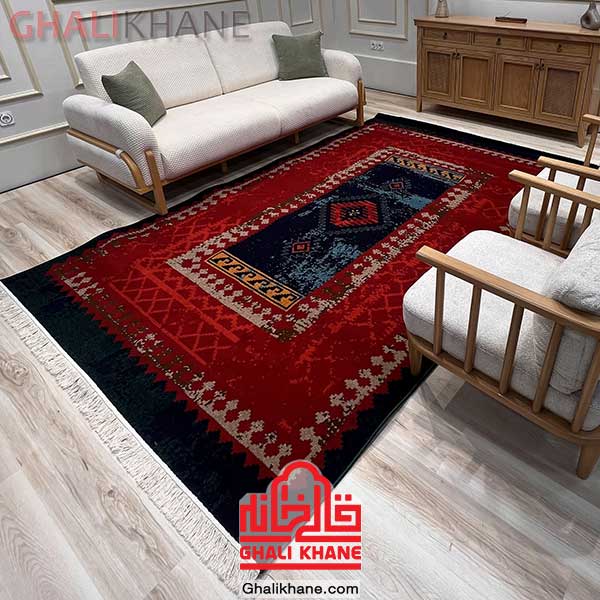 گلیم فرش ماشینی