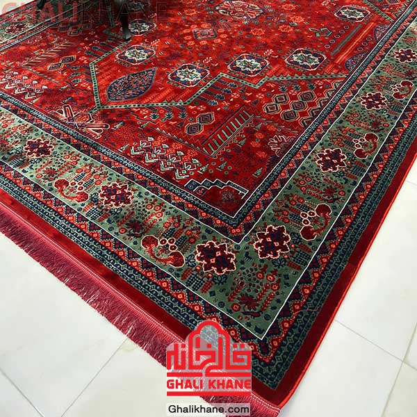 گلیم فرش طرح ترک 
