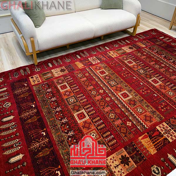 برند هیوا طرح درختی زمینه لاکی