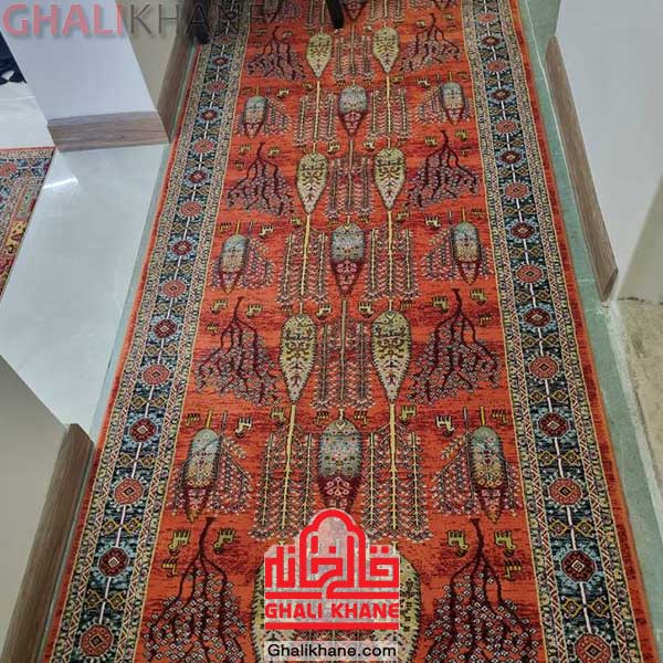  فرش کویر یزد طرح درخت زندگی 184-2549