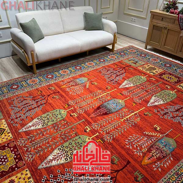  فرش ستاره کویر یزد کلکسیون شاهکار نوین 700 شانه کد 184-2549