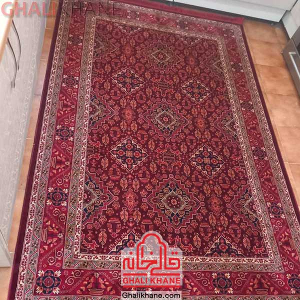  فرش گبه طرح سنتی زمرد مشهد کد 38001