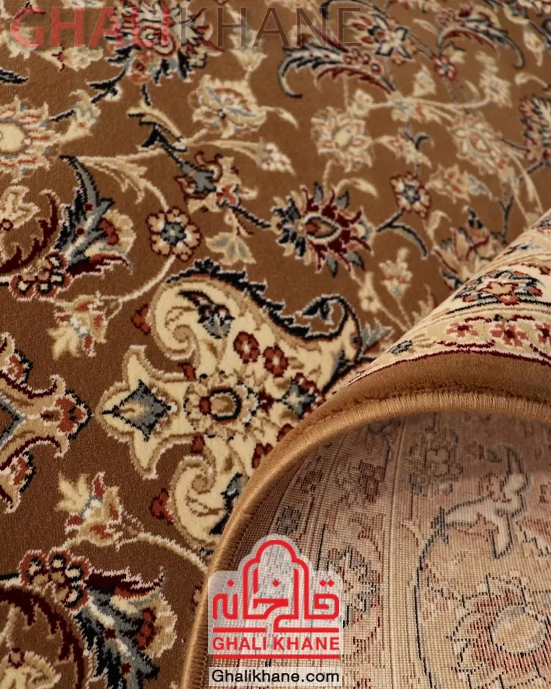 فرش ستاره کویر یزد کلکسیون شاه عباسی  500 شانه کد XI-X051-1731