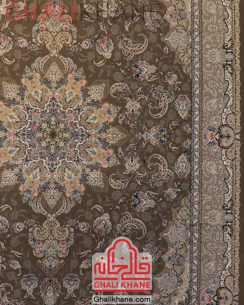 فرش ستاره کویر یزد کلکسیون نقش جهان 1000 شانه کد HI-E041-2073 قیمت عمده