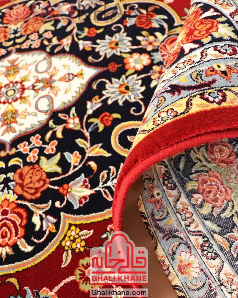 خرید اینترنتی   فرش ستاره کویر یزد کلکسیون شاهکار نوین 700 شانه کد YN-N083-2559