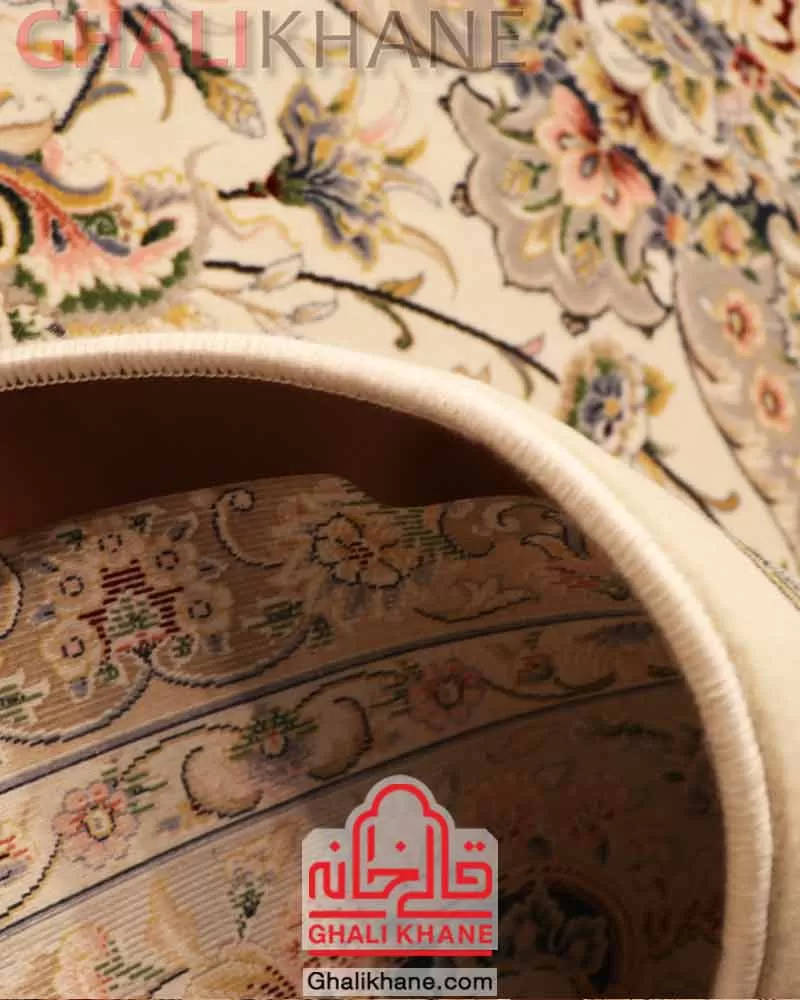 فرش ستاره کویر یزد کلکسیون عالی قاپو 1000 شانه کد HA-051-3003