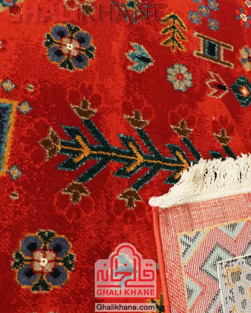 فرش ستاره کویر یزد کلکسیون شاهسون 320 شانه کد SH-B008-9046