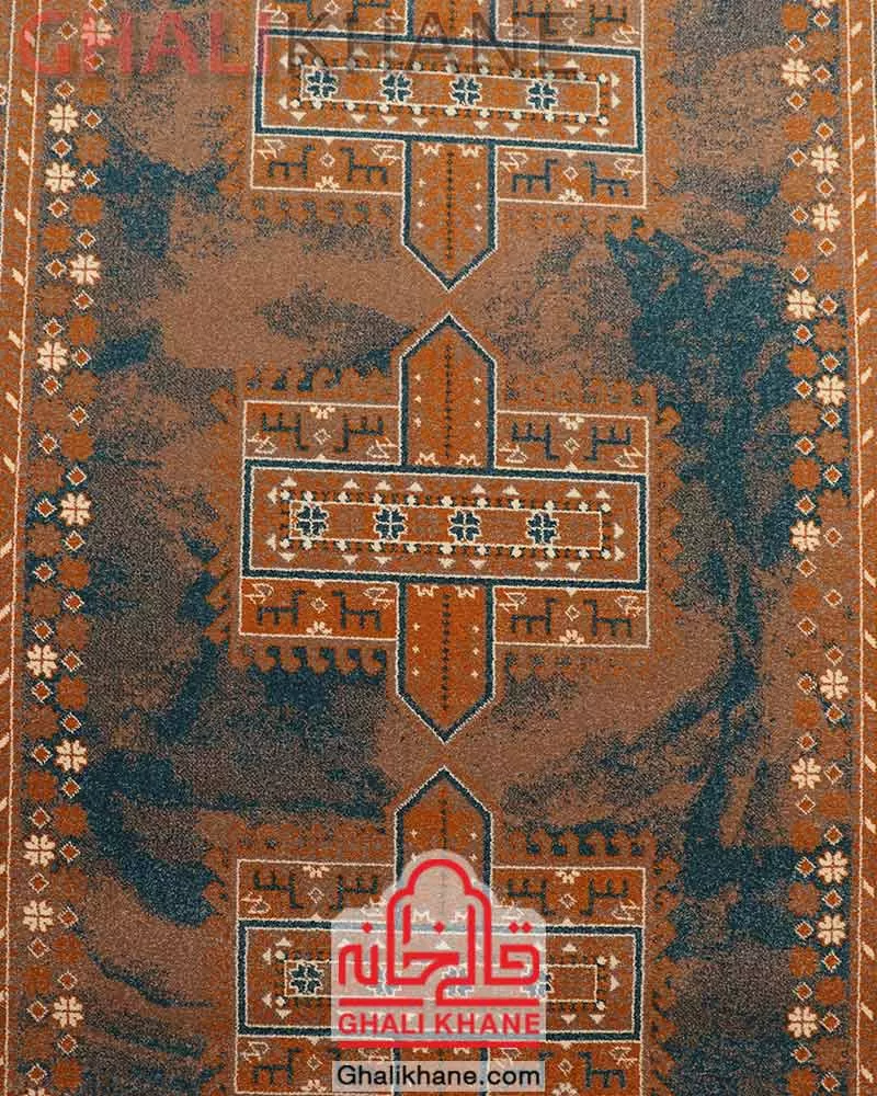 فرش ستاره کویر یزد کلکسیون شاهسون 320 شانه کد SH-B101-9013