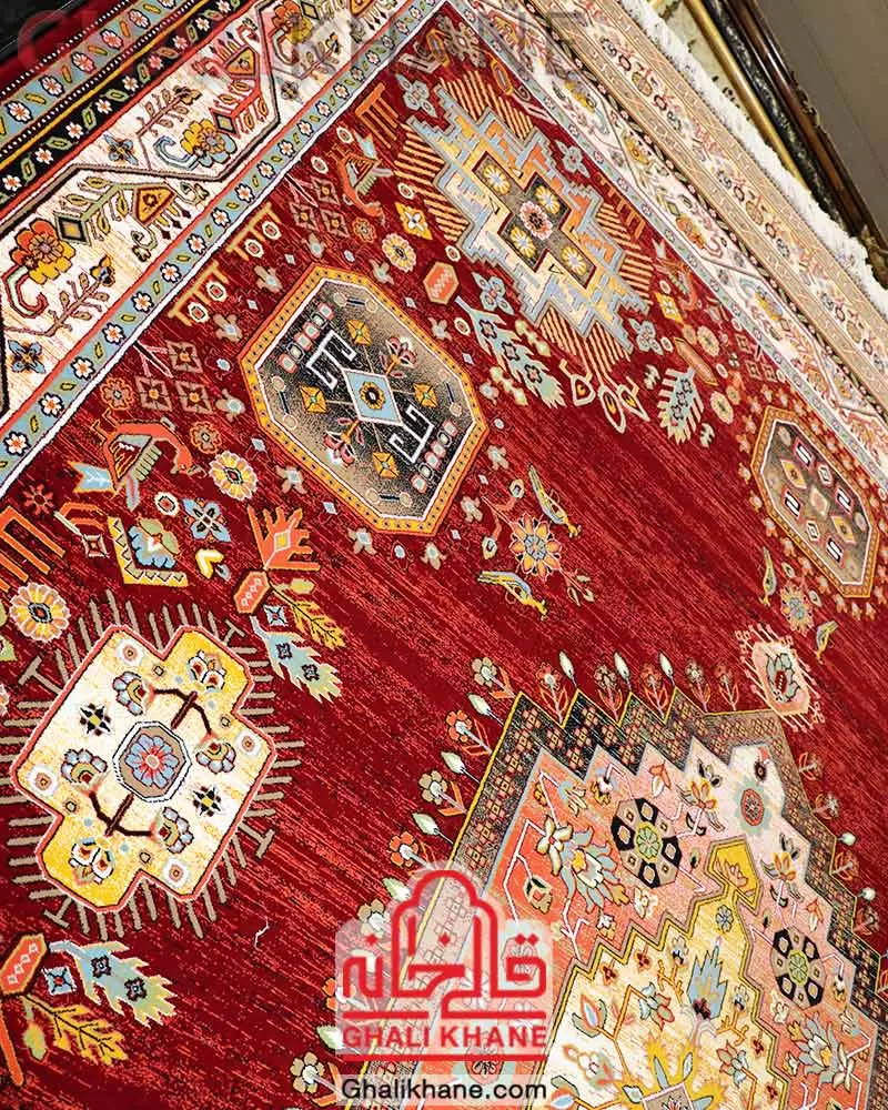 فرش ستاره کویر یزد کلکسیون شاهکار نوین 700 شانه کد YN-N120-2550