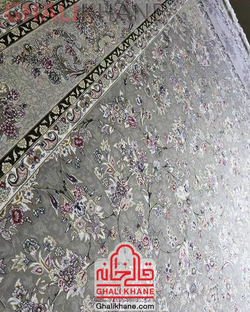 فرش 700 شانه افشان مدرن زمرد مشهد
