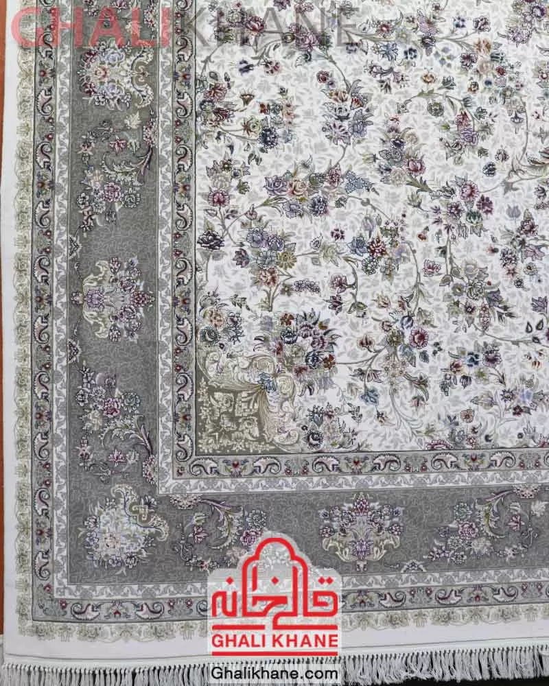 فرش 700 شانه افشان زمرد مشهد