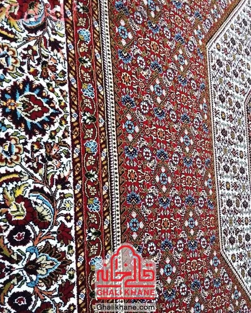 فرش مشهد طرح بیجار لاکی کد 702380