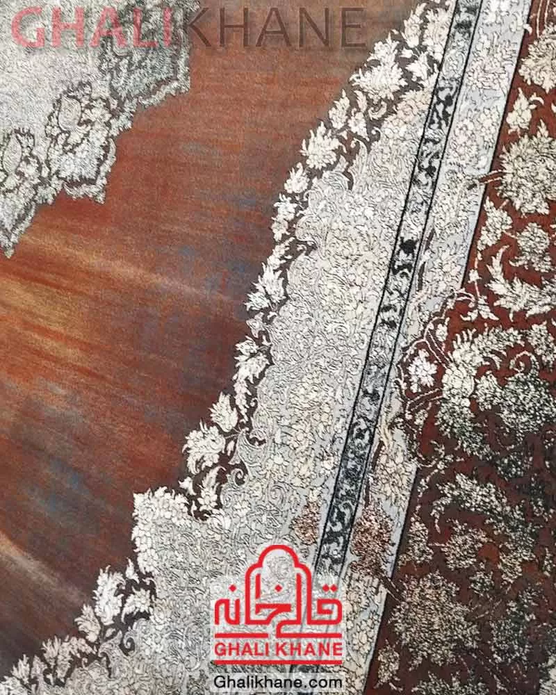 فرش ماشینی مشهد 1200 شانه کد 803306