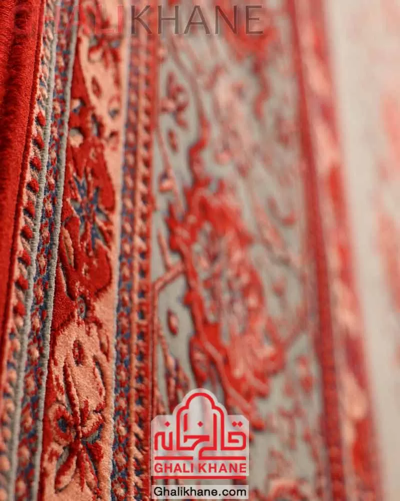 فرش تهران طرح هریس دودی لاکی مسی   DLM
