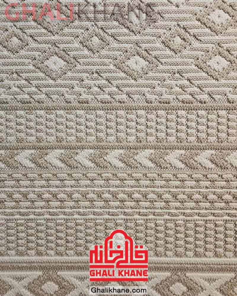 فرش نقش کهن کلکسیون پینترست کد 3392 کرم