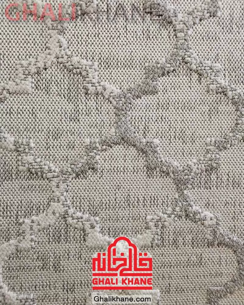 فرش نقش کهن کلکسیون پینترست کد 33108 طوسی