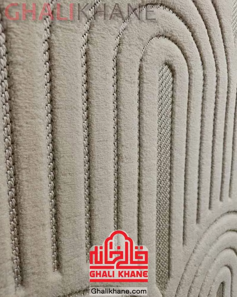 فرش نقش کهن کلکسیون الکسوز کد 7104 کرم