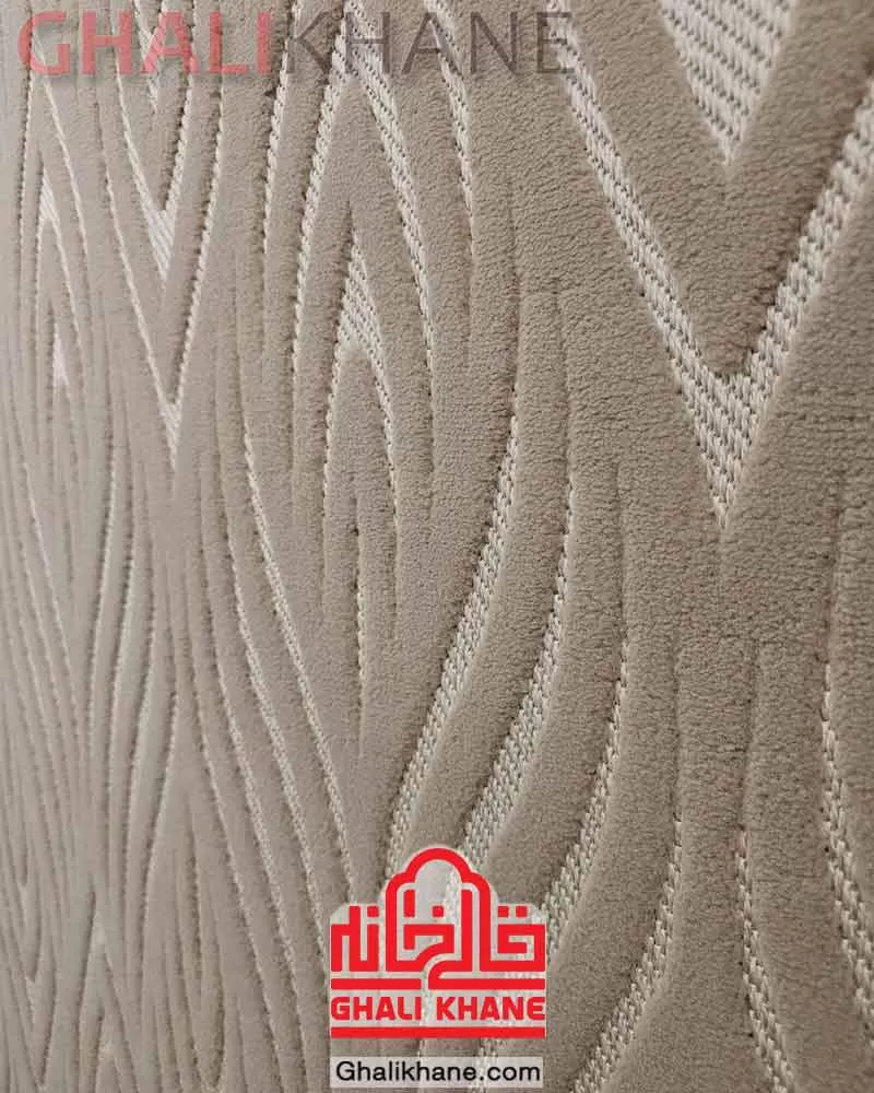 فرش نقش کهن کلکسیون الکسوز کد 7605 کرم