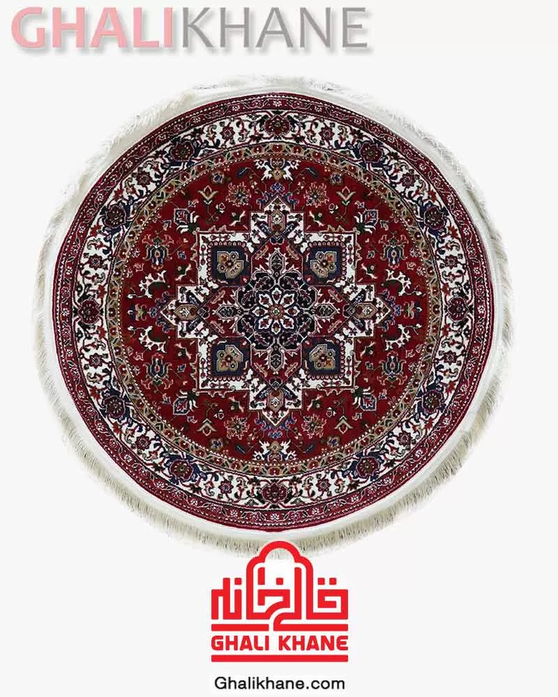 فرش سهند کلکسیون بوستان طرح هریس کد 104/VBVA قرمز