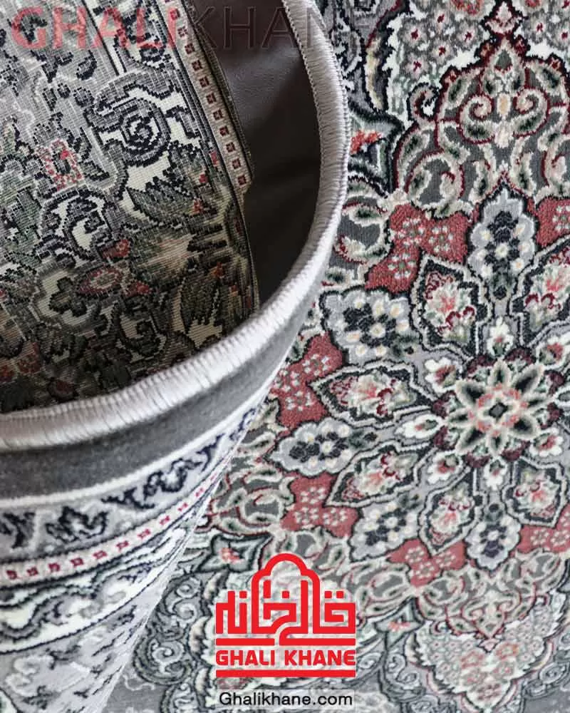 فرش سهند کلکسیون بهارستان کد F20 ذغالی