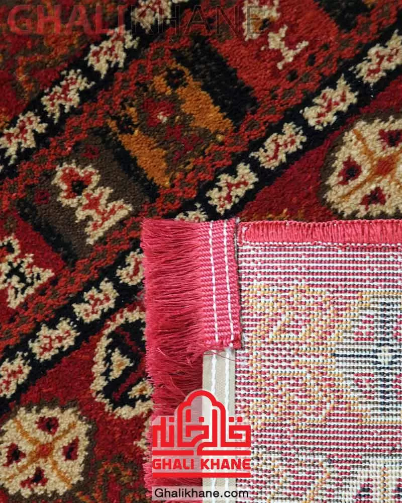 گلیم فرش سهند کلکسیون جیران کد 808 زمینه لاکی