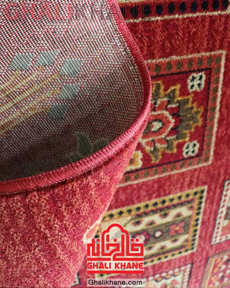 گلیم فرش سهند کلکسیون جیران کد 816 زمینه لاکی