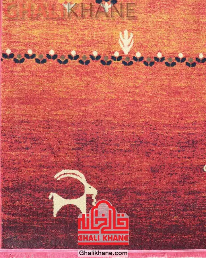 گلیم فرش سهند کلکسیون جیران کد 826 زمینه
