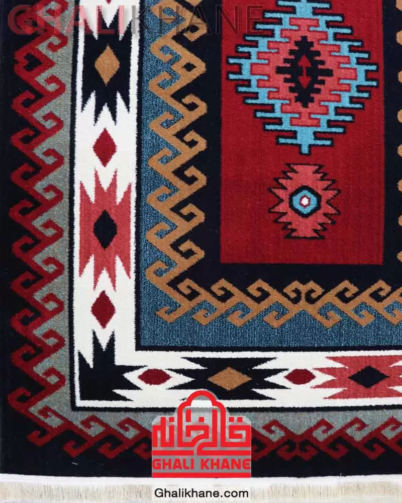 گلیم فرش سهند کلکسیون آرش کد 631  زمینه قرمز