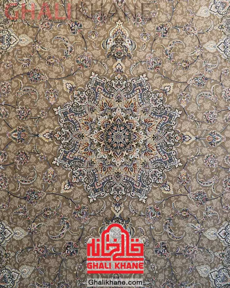 فرش ستاره کویر یزد کلکسیون عالی قاپو 1000 شانه کد HA-050-3081
