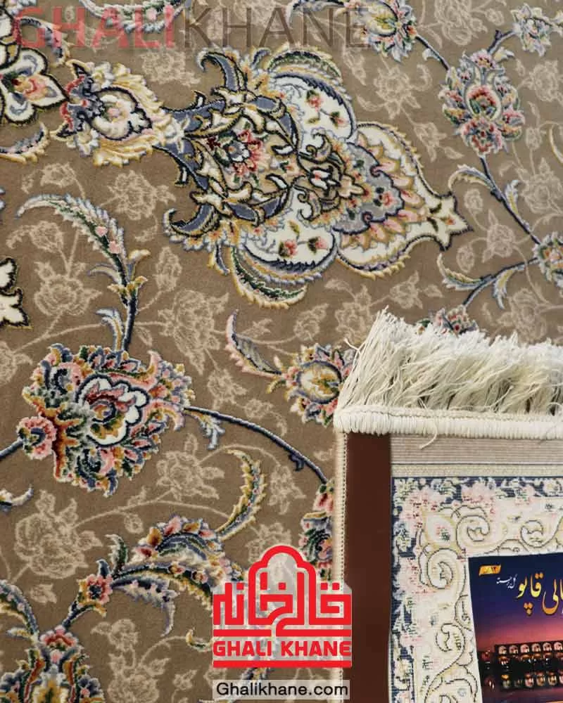 فرش ستاره کویر یزد کلکسیون عالی قاپو 1000 شانه کد HA-050-3081