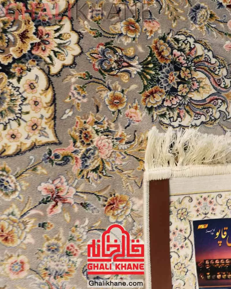 فرش ستاره کویر یزد کلکسیون عالی قاپو 1000 شانه کد HA-051-3032