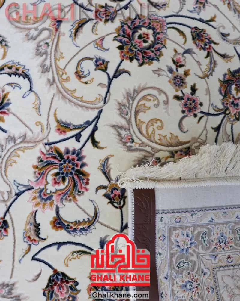 فرش ستاره کویر یزد کلکسیون عالی قاپو 1000 شانه کد HA-052-3002