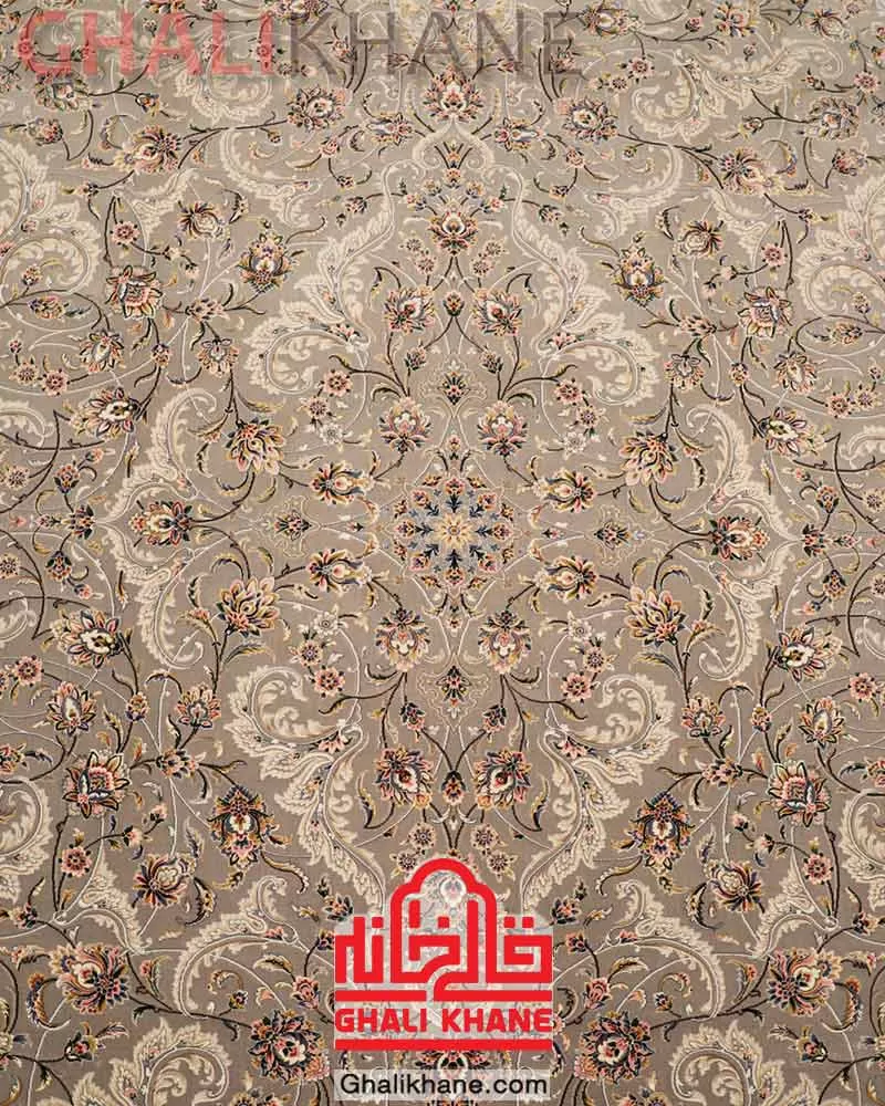 فرش ستاره کویر یزد کلکسیون عالی قاپو 1000 شانه کد HA-052-3030