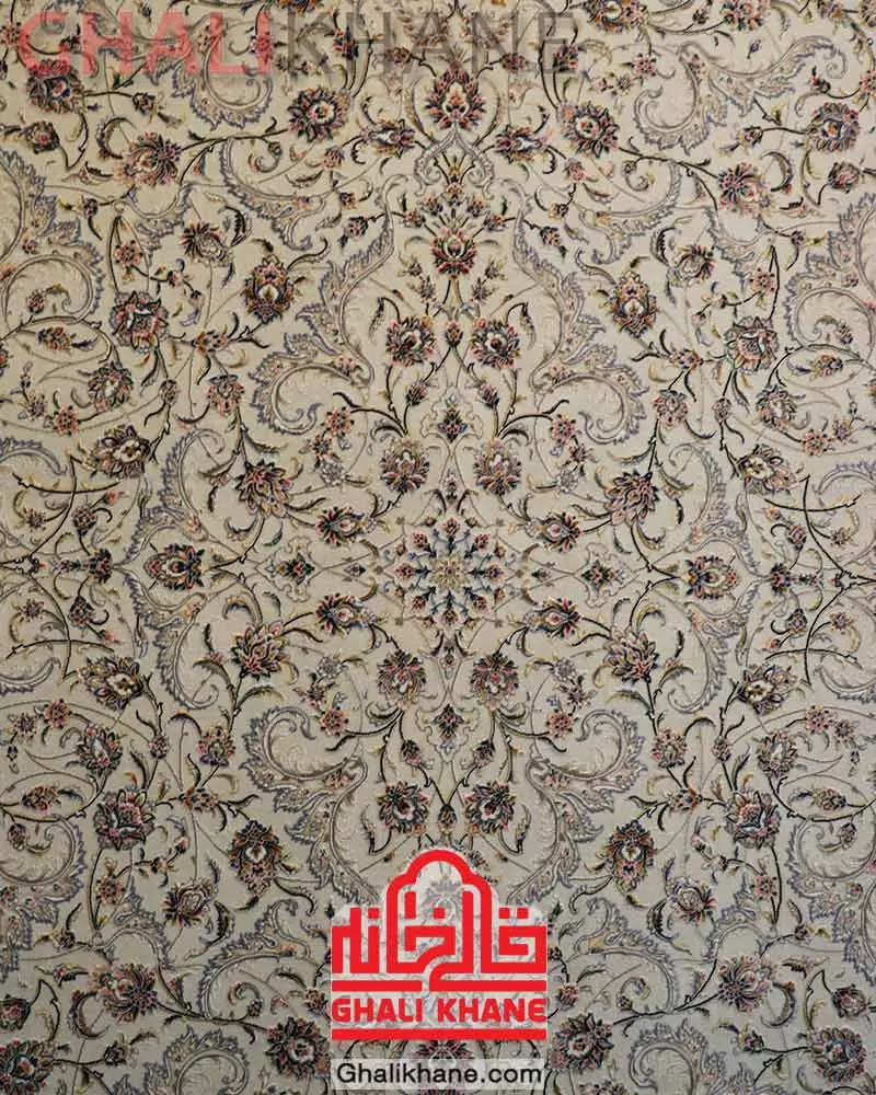 فرش ستاره کویر یزد کلکسیون عالی قاپو 1000 شانه کد HA-052-3032