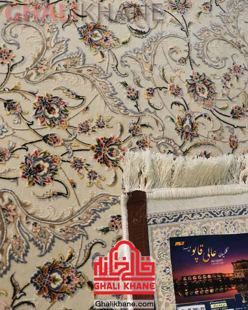 فرش ستاره کویر یزد کلکسیون عالی قاپو 1000 شانه کد HA-052-3032